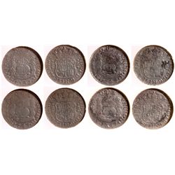 ,Mexico-,El Cazador Silver Shipwreck Coins