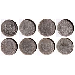 ,Mexico-,El Cazador Silver Shipwreck Coins