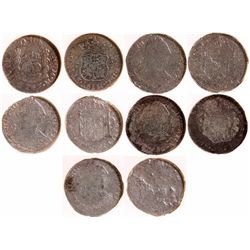 ,Mexico-,El Cazador Silver Shipwreck Coins