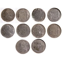 ,Mexico-,El Cazador Silver Shipwreck Coins