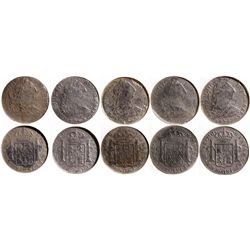 ,Mexico-,El Cazador Silver Shipwreck Coins