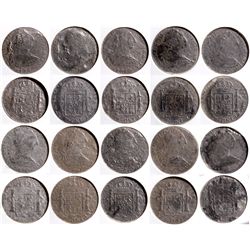 ,Mexico-,El Cazador Silver Shipwreck Coins
