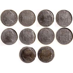 ,Mexico-,El Cazador Silver Shipwreck Coins