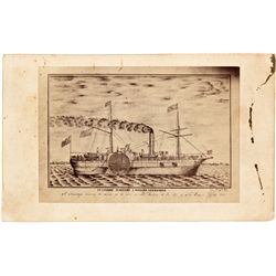 LA,New Orleans-,S.S. Republic Lithograph