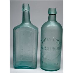 NY,-,Comstock & Brother Drug and Sarsaparilla Bottles