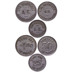 NM,Gallup-Asa Glascock Tokens