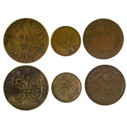 AK,Nome, Sitka, Valdez-,Nome, Sitka & Valdez Token Trio