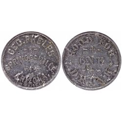 AZ,Springerville-Apache County,Geo. Phelps Good For 1 Drink R9