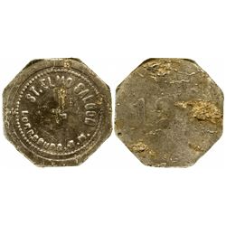 NM,Lordsburg-Hidalgo County,St. Elmo's Saloon Token