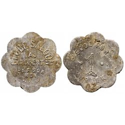 NV,Carson City-Ormsby County,Globe Saloon Token