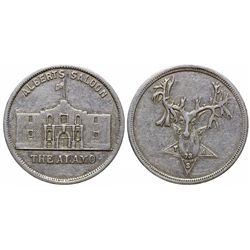 TX,San Antonio-Bexar County,Alamo Saloon Token