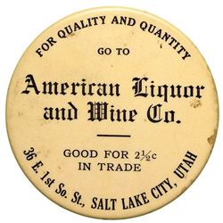 UT,Salt Lake City-,American Liquor and Wine Co. Good For Mirror