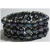 Image 1 : PHILIPPINE FRESHWATER BLACK PEARL 209.00CTW WRIST BEADE