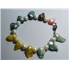 Image 1 : 125CTW PHILIPPINE WHITE PEARL AND MULTICOLOR KISHI PEAR