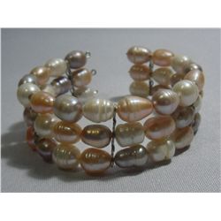 FRESHWATER TRICOLOR PHILIPPINE PEARL 251.00CTW 3LAYER B