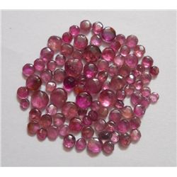 21.45 Ctw Tourmaline Pink Round Shape Loose Stones