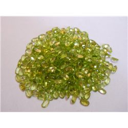 Loose Oval Cut Peridot Stone Of Weight 88.50 Ctw