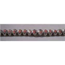 17.950g Bracelet of Moon Stone Sterling Silver