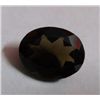 5.20 ct Oval cut Black Smokey stone