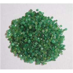 Natural Emerald Cut Loose Stones of Round Shapes Total Weight 125.95 Ctw