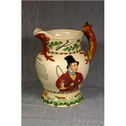 A Crown Devon John Peel Jug by Fieldings, (musical box missing from base)....