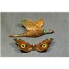 Image 1 : A Beswick Butterfly Plaque, Peacock No 1489....