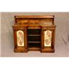 Image 1 : A 19th Century Mahogany Sideboard with Centre Open Adjustable Shelves Flanked...