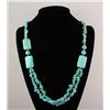 Image 1 : Gushing Sky Blue Turquoise 459.89ctw Beads Necklace