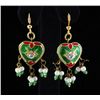 Image 1 : 4.13GRAM INDIAN HANDMADE LAKH FASHION EARRING