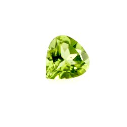 5.84 ctw Pear Cut Peridot Natural Gemstone, 4x4 mm, approx.