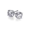 Image 1 : 0.25 ctw Round cut Diamond Stud Earrings G-H, SI2