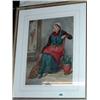 Image 1 : Edward Henry Wehnert; a framed and glazed watercolour of a fishergirl in a...