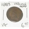 Image 1 : 1883 INDIAN HEAD PENNY RED BOOK VALUE IS $6.00+ *NICE EARLY VERY GOOD GRADE*!!