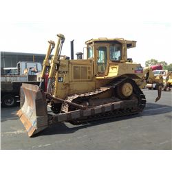 1992 CATERPILLAR D7H CRAWLER DOZER 6 CYL. 10.5L  DIESEL 231HP W/RIPPER