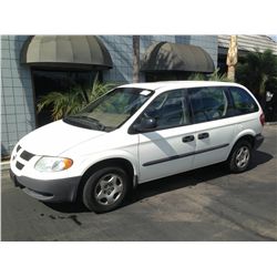 2002 DODGE CARAVAN