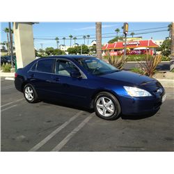 2003 HONDA ACCORD