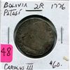 Image 1 : 1776 Silver Spanish Two Reale