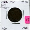 Image 1 : 1806 US Half Cent - Sm. 6, Stemless Variety