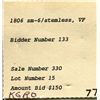 Image 3 : 1806 US Half Cent - Sm. 6, Stemless Variety