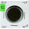 Image 1 : 1809 US Half Cent