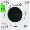 Image 1 : 1809 / 6 US Half Cent