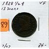 Image 1 : 1828 US Half Cent - 13 Stars