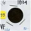 Image 1 : 1834 US Half Cent
