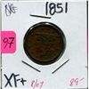 Image 1 : 1851 US Half Cent