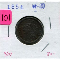 1856 US Half Penny