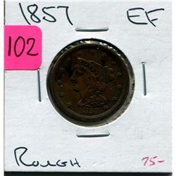 1857 US Half Cent