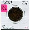 Image 1 : 1857 US Half Cent