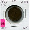 Image 2 : 1864 US Two Cent