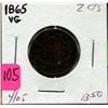 Image 1 : 1865 US Two Cent