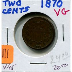1870 US Two Cent